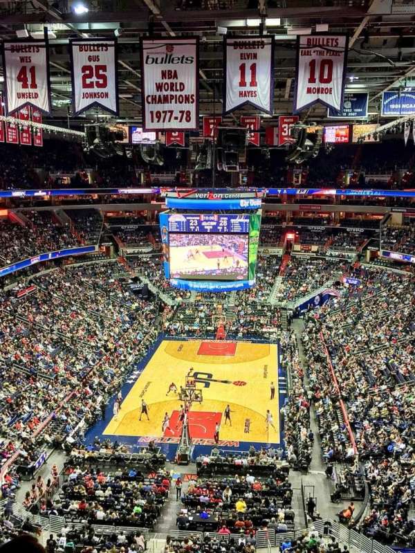 Capital One Arena, section: 426, row: F, seat: 10