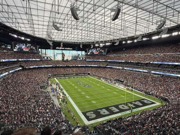 Allegiant Stadium, section: 329, row: 4, seat: 7