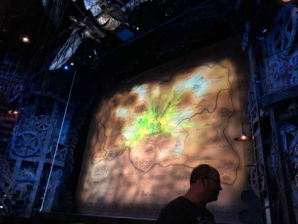 Apollo Victoria Theatre, section: Stalls, row: D, seat: 13