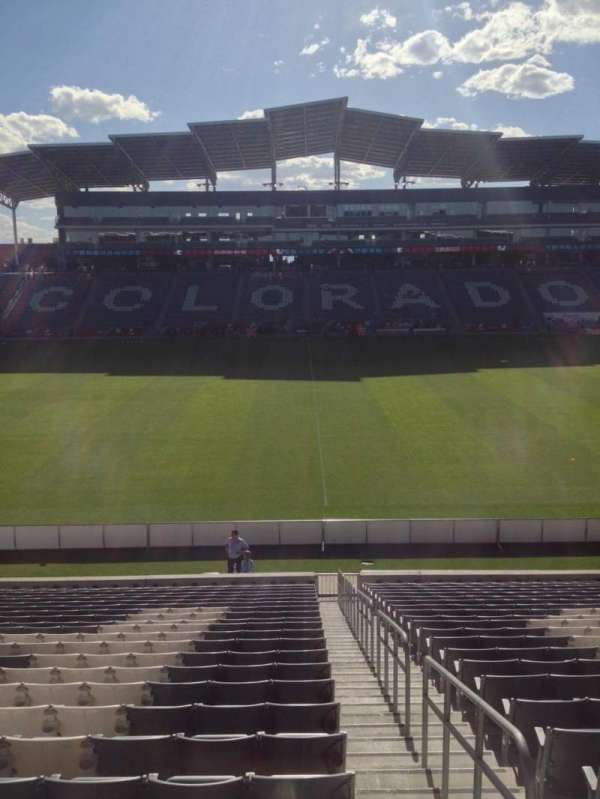 Dick's Sporting Goods Park, section: 107, row: 24, seat: 1