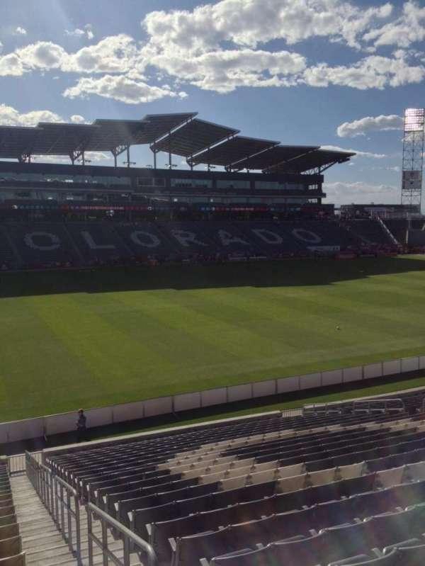 Dick's Sporting Goods Park, section: 111, row: 24, seat: 1