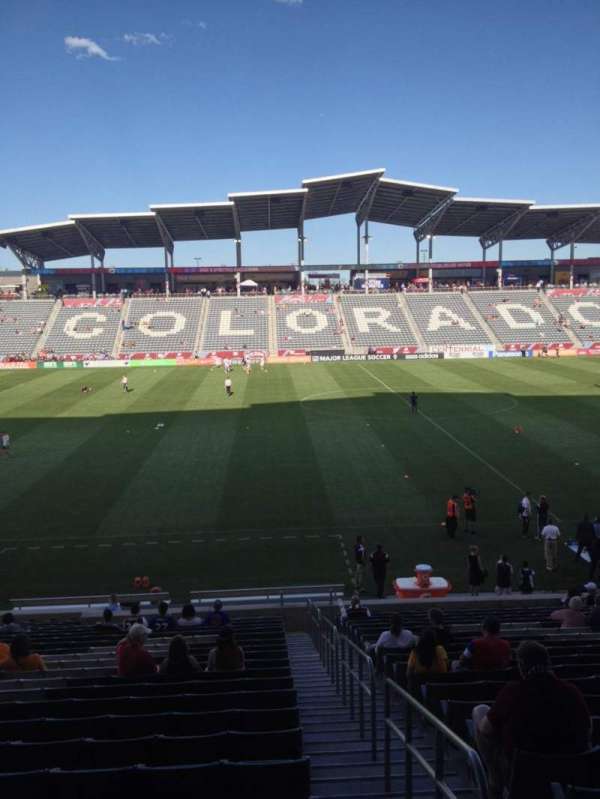 Dick's Sporting Goods Park, section: 130, row: 24, seat: 1
