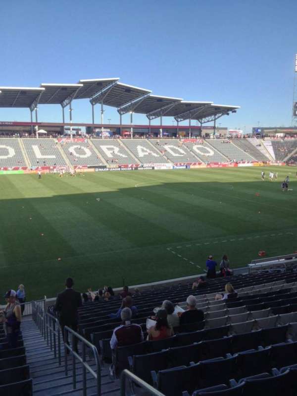 Dick's Sporting Goods Park, section: 132, row: 21, seat: 1
