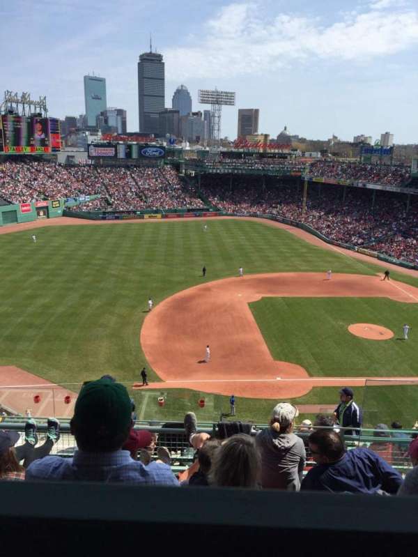 Fenway Park, section: Pavilion box 10, row: E, seat: 5