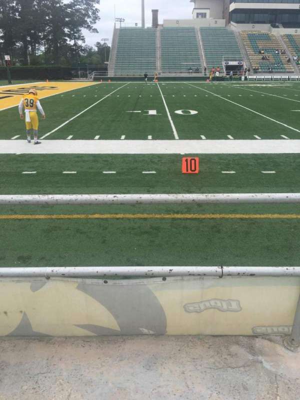 Strawberry Stadium, section: K, row: 1, seat: 10