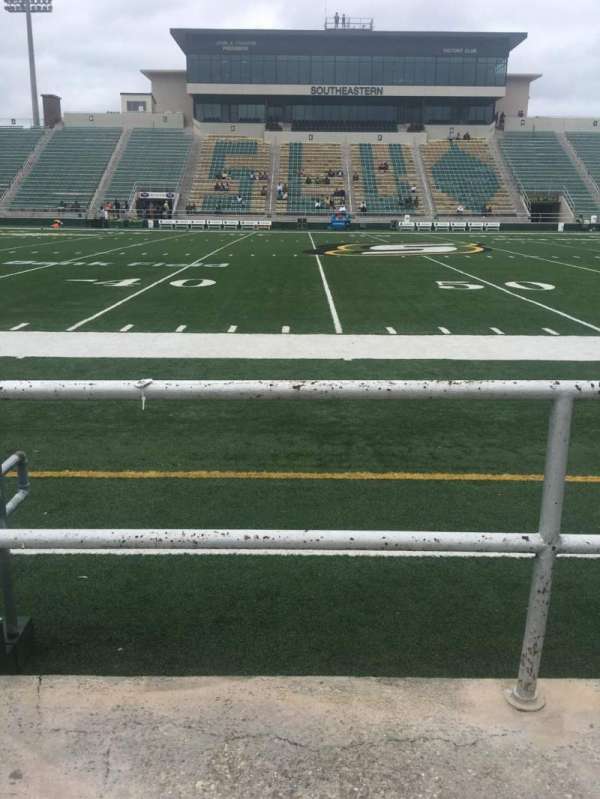 Strawberry Stadium, section: O, row: 1, seat: 10