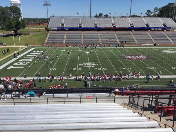 Veterans Memorial Stadium, section: 206, row: 20, seat: 1