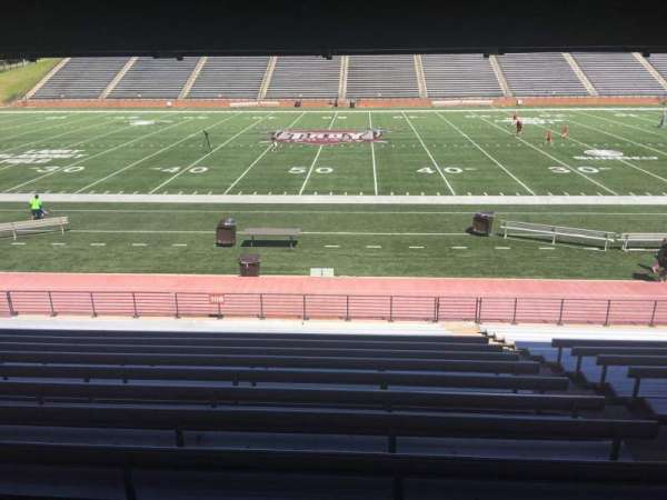 Veterans Memorial Stadium, section: 108, row: 17, seat: 1