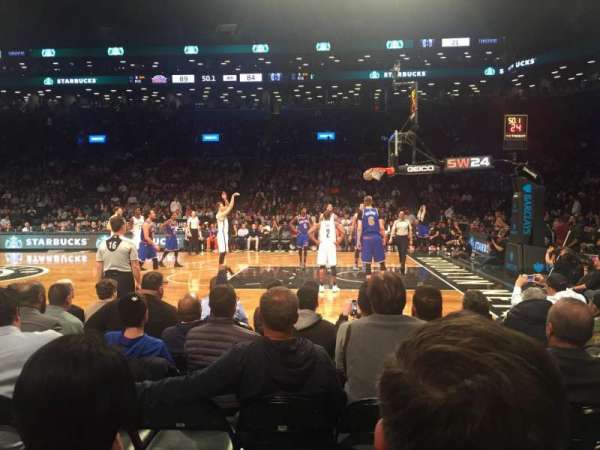 Barclays Center, section: 23, row: 2, seat: 7