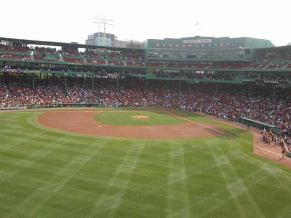 Fenway Park, section: Green Monster 6, row: 2, seat: 6
