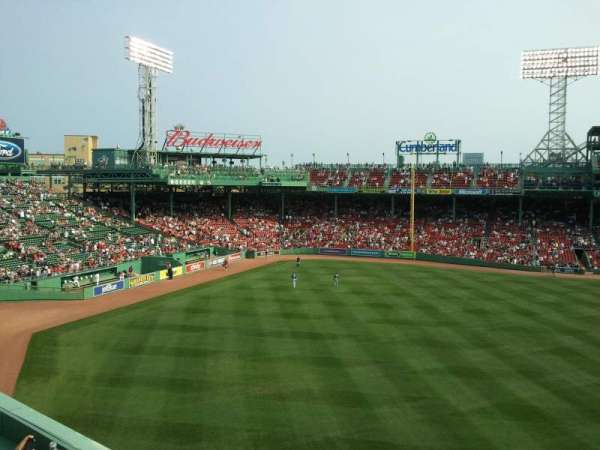 Fenway Park, section: Green Monster 6, row: 2, seat: 6