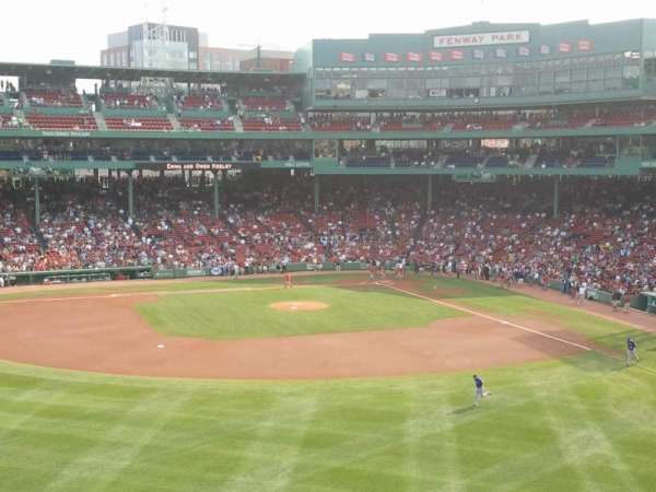 Fenway Park, section: Green Monster 6, row: 2, seat: 6