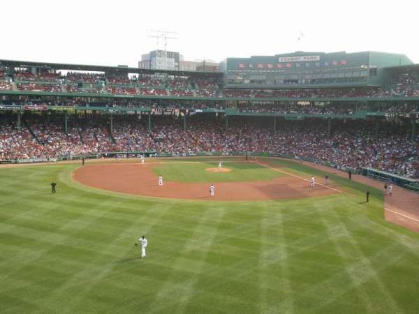 Fenway Park, section: Green Monster 6, row: 2, seat: 6