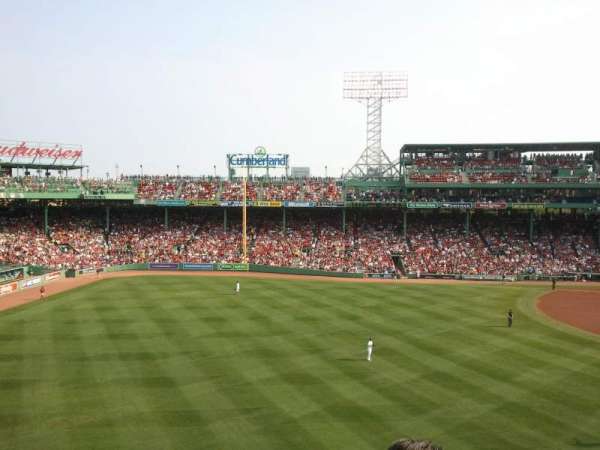 Fenway Park, section: Green Monster 6, row: 2, seat: 6