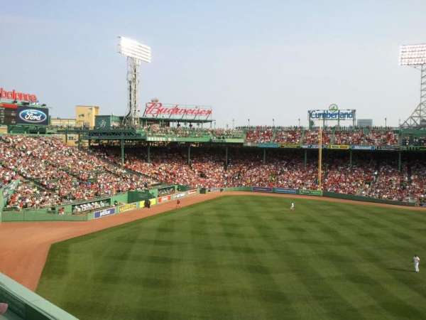 Fenway Park, section: Green Monster 6, row: 2, seat: 6