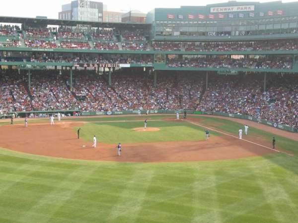 Fenway Park, section: Green Monster 6, row: 2, seat: 6