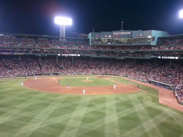 Fenway Park, section: Green Monster 6, row: 2, seat: 6