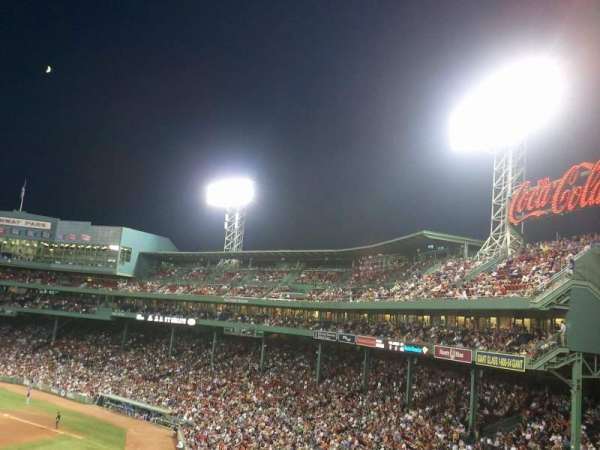 Fenway Park, section: Green Monster 6, row: 2, seat: 6