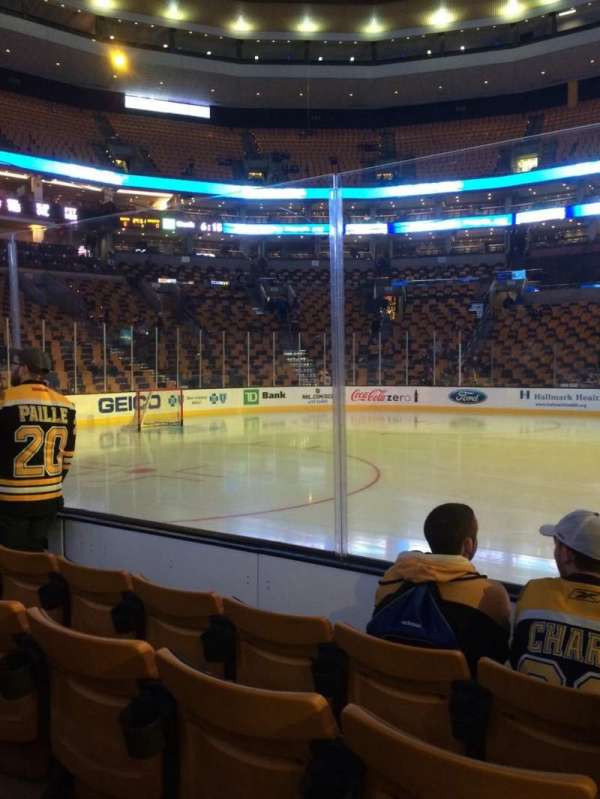 TD Garden, section: 13, row: 4, seat: 11