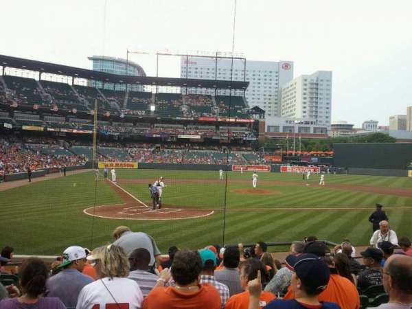 Oriole Park at Camden Yards, section: 30, row: 12, seat: 3