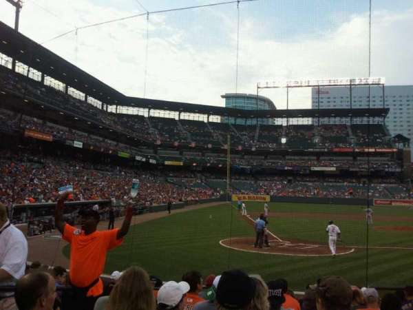 Oriole Park at Camden Yards, section: 30, row: 12, seat: 3