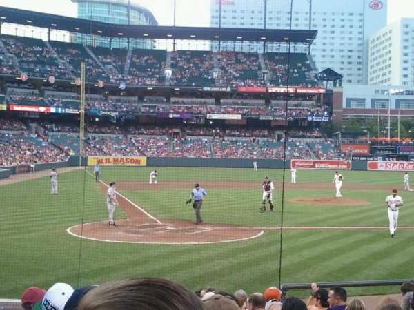 Oriole Park at Camden Yards, section: 30, row: 12, seat: 3