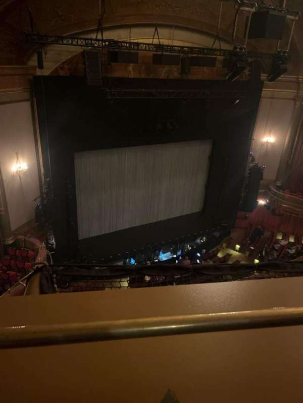 St. James Theatre, section: Balcony L, row: A, seat: 23