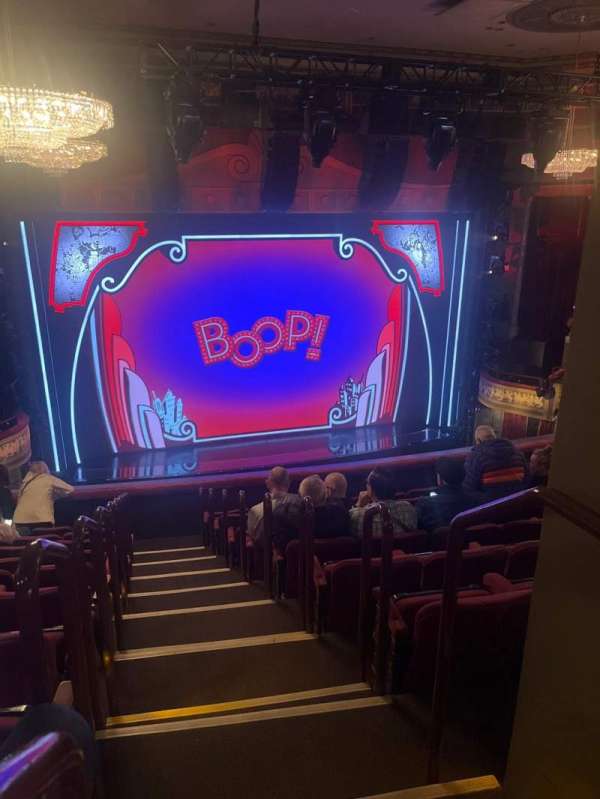 Broadhurst Theatre, section: Mezzanine L, row: K, seat: 1
