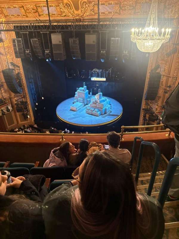 Longacre Theatre, section: Balcony C, row: D, seat: 101