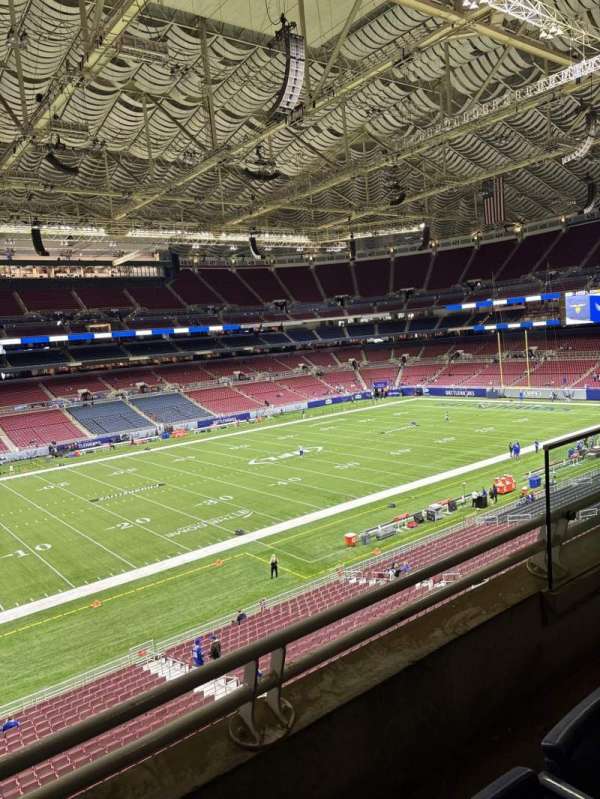The Dome at America's Center, section: 345, row: B, seat: 6