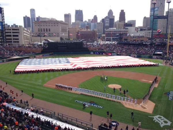 Comerica Park, section: 331, row: A, seat: 1