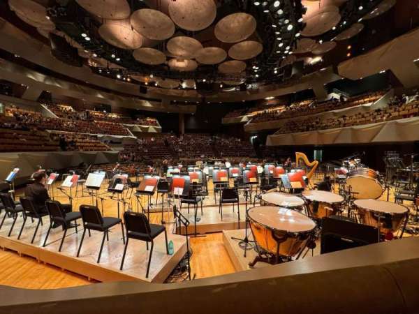 Boettcher Concert Hall, section: Parquet, row: A, seat: 19