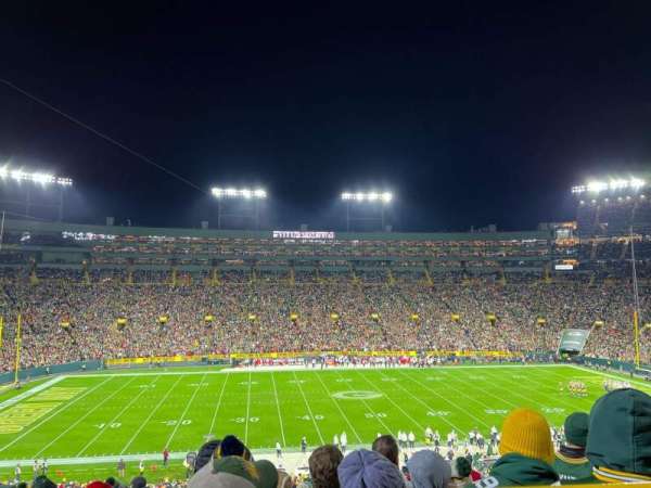Lambeau Field, section: 118, row: 61, seat: 16