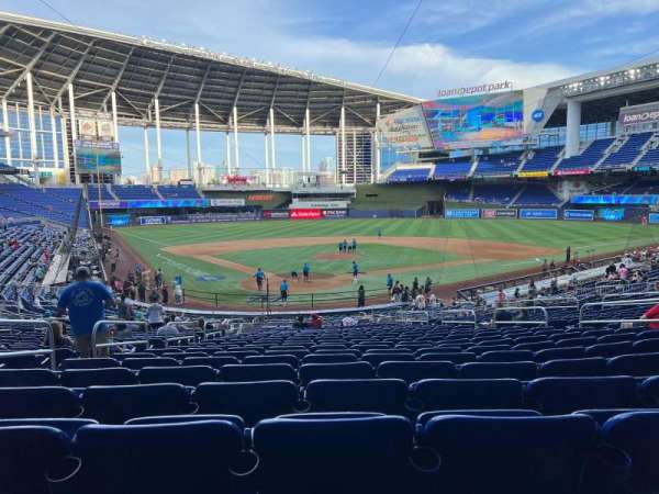 LoanDepot Park, section: 13, row: 15, seat: 12