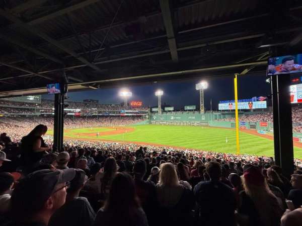 Fenway Park, section: Grandstand 8, row: 9, seat: 20