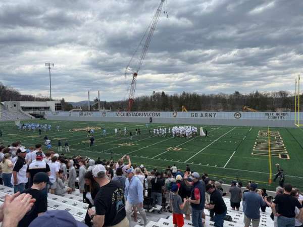 Michie Stadium, section: 9, row: J, seat: 9
