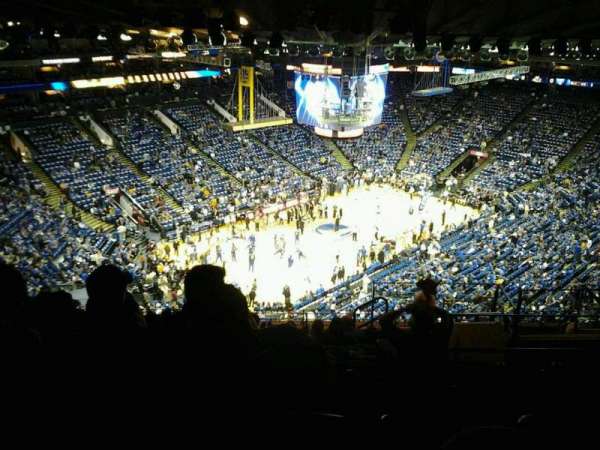 Oakland Arena, section: 221, row: 13, seat: 3