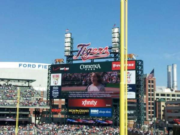 Comerica Park, section: 211, row: 3, seat: 4