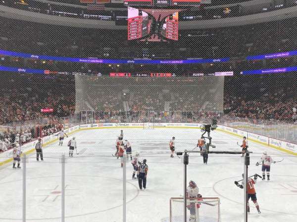 Xfinity Mobile Arena, section: 107