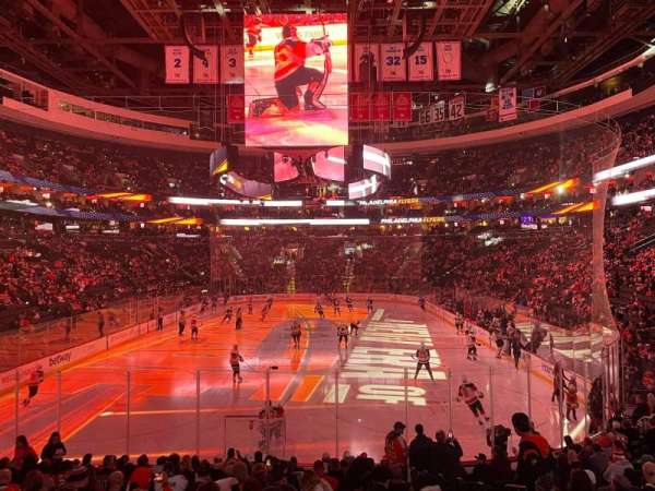 Xfinity Mobile Arena, section: 119, row: 17, seat: 13