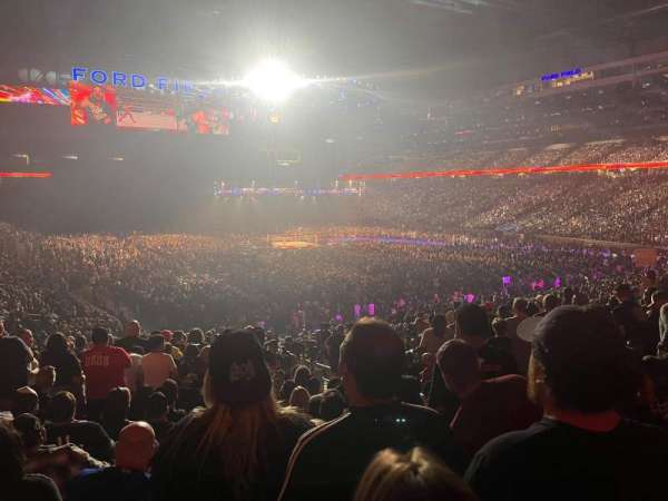 Ford Field, section: 134, row: 31, seat: 22