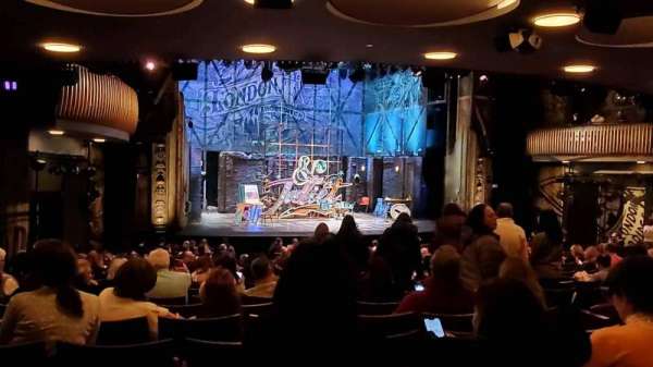 Stephen Sondheim Theatre, section: Orchestra L, row: U, seat: 7