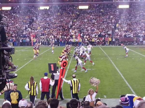 Northwest Stadium, section: 118, row: 8, seat: 18