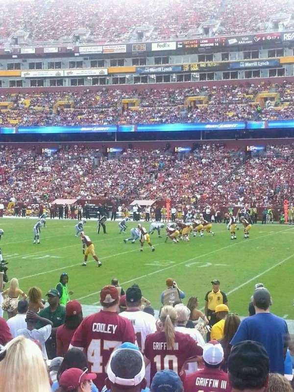 Northwest Stadium, section: 118, row: 10, seat: 16