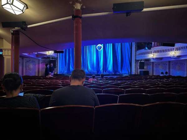 Criterion Theatre, section: Stalls, row: R, seat: 19