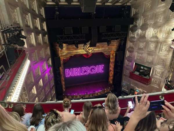 Savoy Theatre, section: Grand Circle, row: D, seat: 21