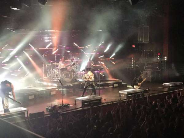 Fillmore Philadelphia, section: 15, row: Balcony, seat: Table seat