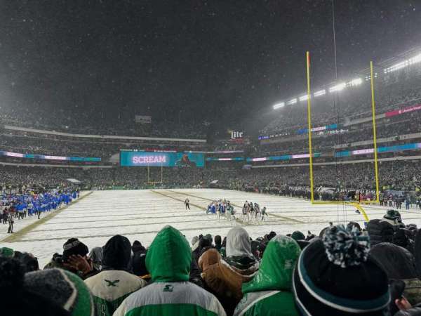 Lincoln Financial Field, section: 129, row: 10, seat: 32