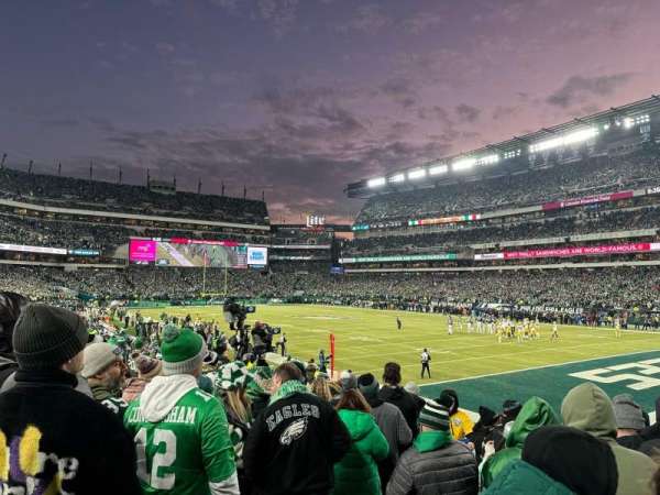 Lincoln Financial Field, section: 126, row: 12, seat: 15