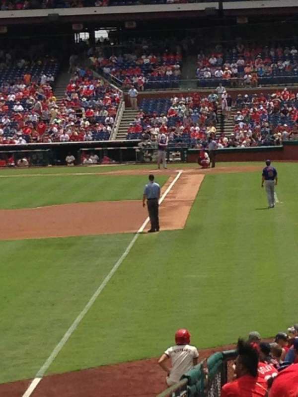 Citizens Bank Park, section: 140, row: 8, seat: 2